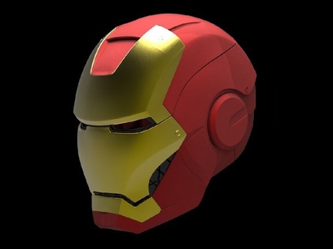 modeling iron man helmet in 3d with maya tutorial by maya modeler
