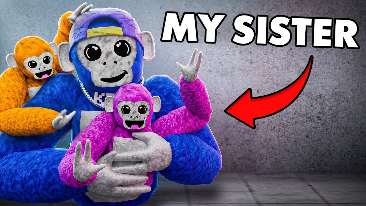 I PLAYED Scary Baboon with my SISTERS