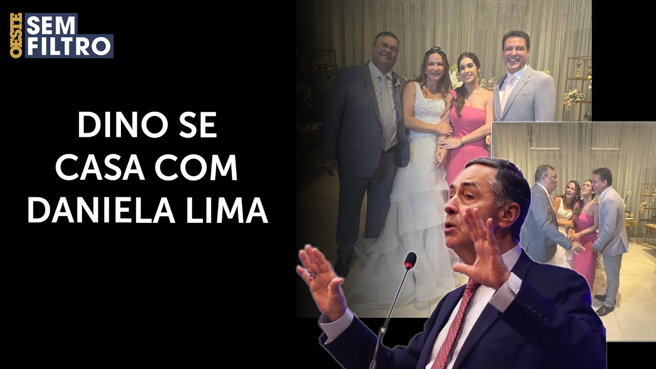 Barroso solta a voz e comanda roda de samba no casamento de Flávio Dino