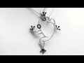 Golden Clef Made In Italy Butterfly Necklace