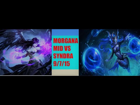 Morgana vs Syndra mid  9/7/15 and Dekoration Soraka