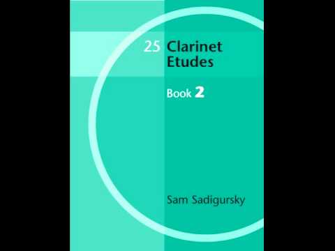 Jagged - clarinet etude by Sam Sadigursky performed by Michael Lowenstern