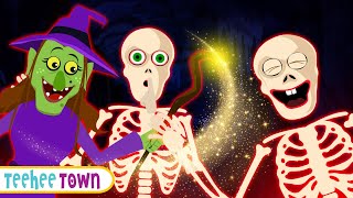 This Old Witch And Dancing Skeleton | New Spooky Teehee Town Song For Kids