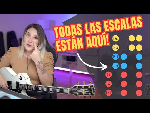APRENDE CUALQUIER ESCALA EN MENOS DE 10 MINUTOS! (sin diagramas)