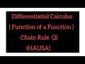 Differentiation Using Chain Rule Da Hausa 2