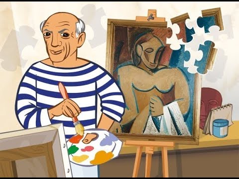 Pablo Picasso 🎨 Présentation de l'artiste pour les enfants du primaire 👩‍🏫.
