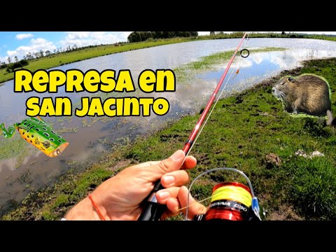 REPRESA en SAN JACINTO, Todavía quedan LUGARES BUENOS para PESCAR
