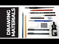 10 Essential Drawing Materials For SERIOUS Beginners