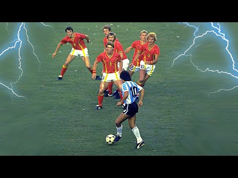 When Diego Maradona Abuses Magic