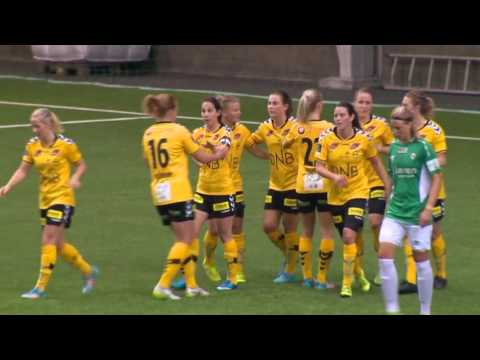 Høydepunkter LSK Kvinner - Klepp, Toppserien 2016