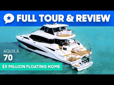 Aquila 70 Yacht Tour & Review | YachtBuyer