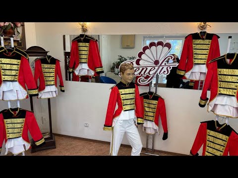 Ballet costume Hussar Soldier Prince Fight Nutcracker P 0296 - video 4