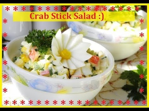 Crab Stick Salad / Bon Appetit