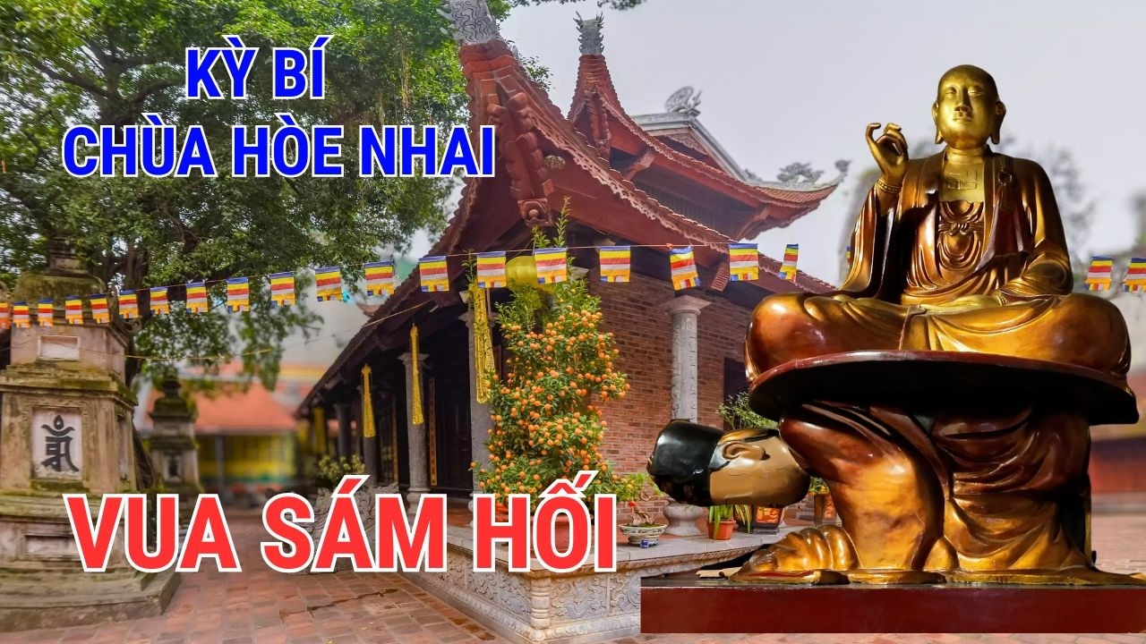 BÍ ẨN PHO TƯỢNG VUA QUỲ TẠI CHÙA HÒE NHAI GIỮA LÒNG HÀ NỘI