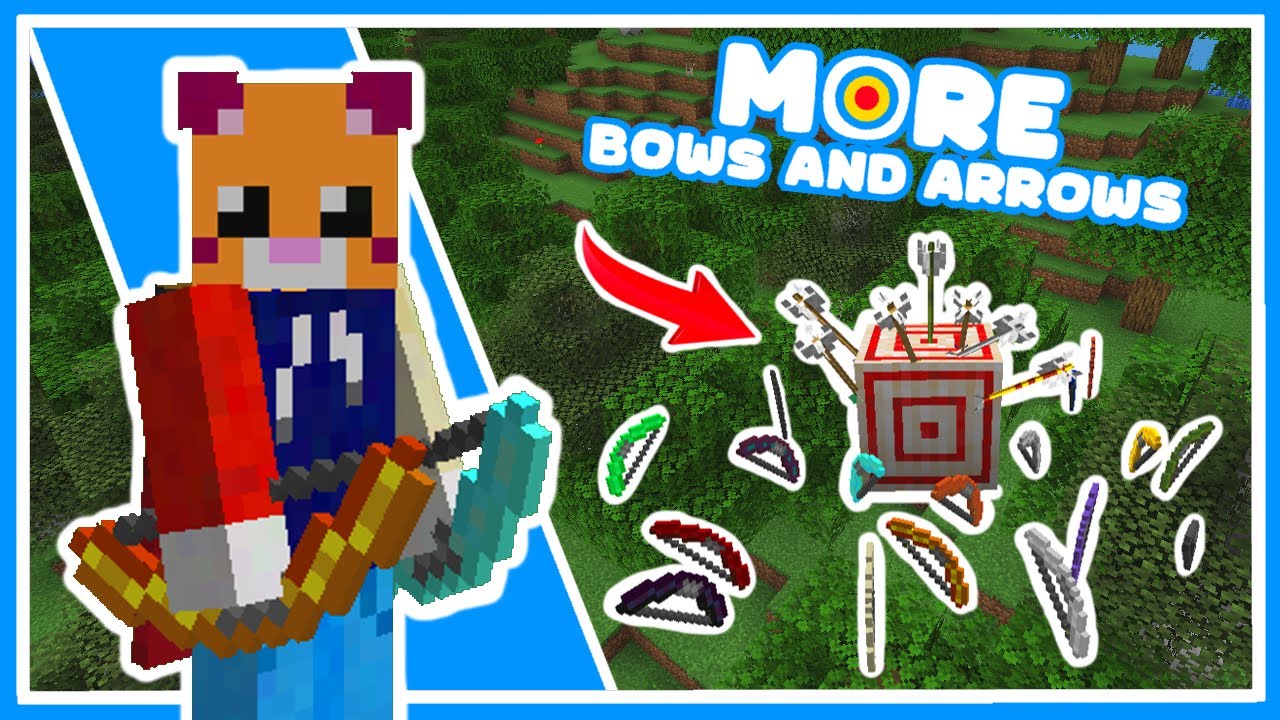 This Mod Adds DOZENS Of New Bows & Arrows To Minecraft!