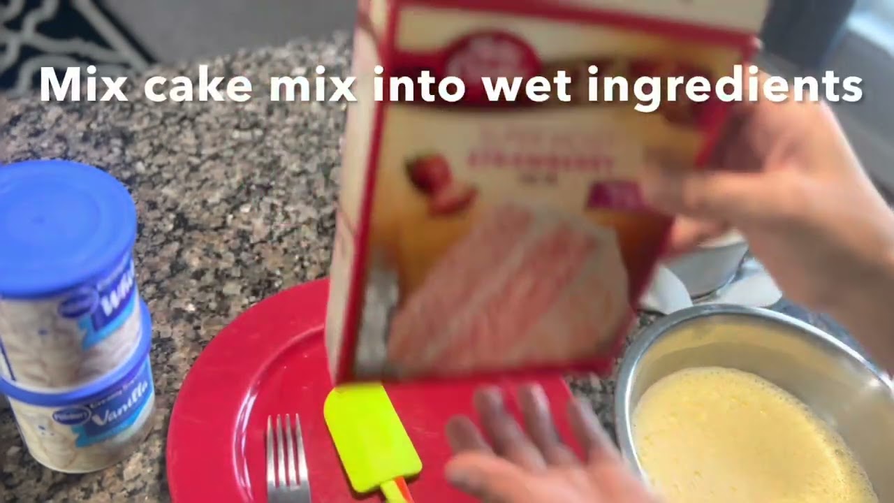 Betty Crocker Strawberry cake mix