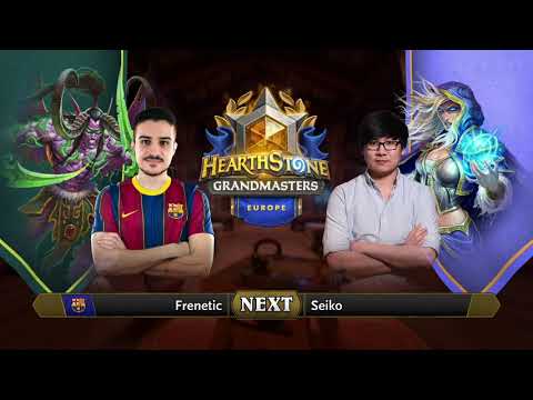 Frenetic vs Seiko | 2021 Hearthstone Grandmasters Europe | Decider | Season 1 | Week 5