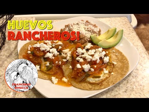 Huevos Rancheros con Chile Jalapeño - Como hacer Huevos Rancheros - Receta de Huevos Rancheros