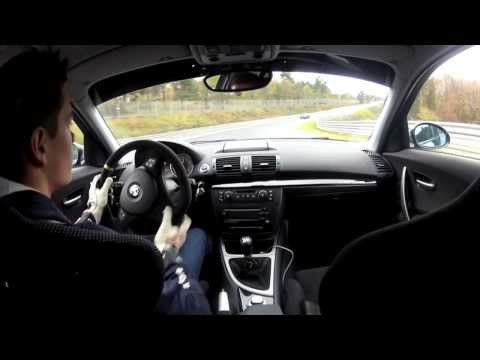 Nürburgring Nordschleife BMW 130i does it sideways