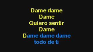Jennifer Lopez & Chayanne   Dame Touch Me Karaoke