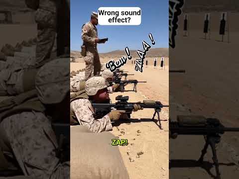 Drill Sergeant's hilarious 'sound effects' on the range! 😂