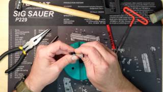 Installing trigger for Sig Sauer P238/P938 and Colt Mustang