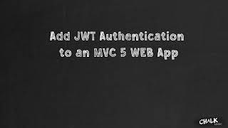 ASP.NET: Add JWT Authentication using Owin