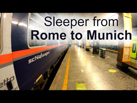 Sleeper train from Rome to Munich -  13 hours on the train - ÖBB Nightjet