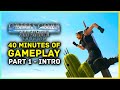 Crisis Core Final Fantasy 7 Reunion Gameplay Part 1 - 40 Minutes Of Gameplay | 4K Ultra PC Gameplay