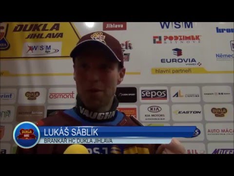 Baráž 2016: Dukla - Litvínov 1:2, Lukáš Sáblík