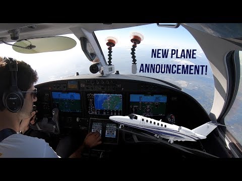 Single Pilot Jet Flight + New Plane Announcement!
