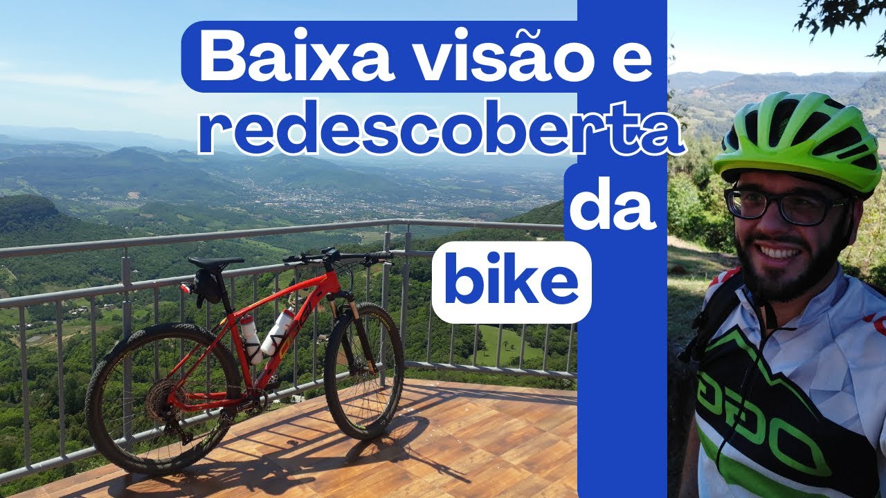 O ciclismo MUDOU minha HISTÓRIA DE VIDA com a baixa visão
