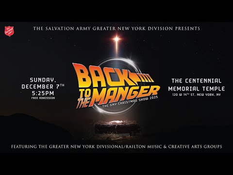 GNY Christmas Show 2025 - "Back To The Manger" - Sunday, December 7th - 5:25pm
