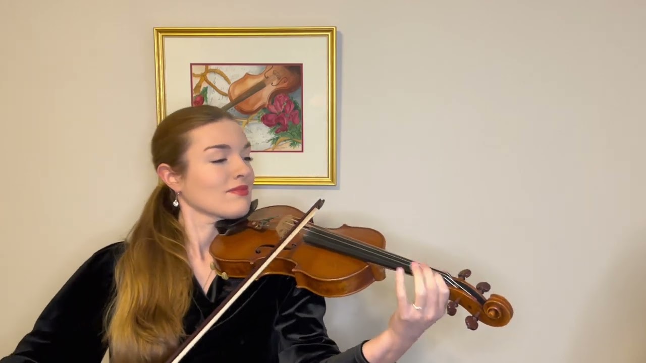 Promotional video thumbnail 2 for Juliana Sharp--Solo Violinist