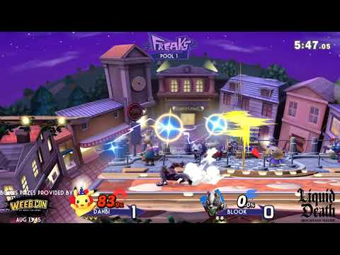 Danbi (Yoshi, Pikachu) vs Blook (Ridley, Wolf) | FREAKS IRL SMASH @ FREE PLAY ARCADE RICHARDSON 18 f
