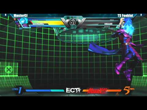 UMvC3 MastaCJ vs TS Fooblat - ECT4 Tournament