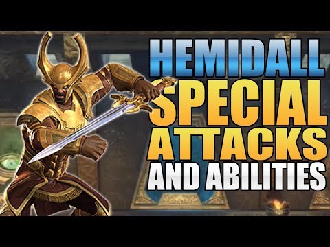 Heimdall All Special Attacks And Abilities - Marvel Contest Of Champions