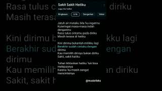 Download lagu lirik lagu sakit sakit hatiku karya via vallen #lirik #lagu #liriklagu mp3 Download lagu lirik lagu sakit sakit hatiku karya via vallen #lirik #lagu #liriklagu mp3