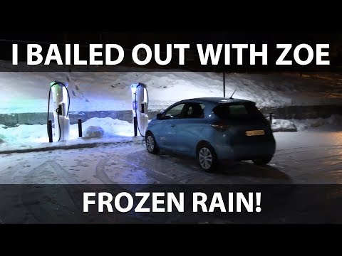 Renault Zoe ZE50 road trip to Gol