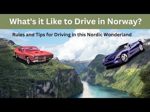 What's it Like to Drive in Norway?  Rules and Tips to Drive in this Nordic Wonderland!