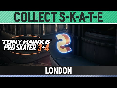 Tony Hawk's Pro Skater 3+4 - London - Collect S-K-A-T-E