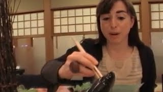 Really fresh sushi in Japan 