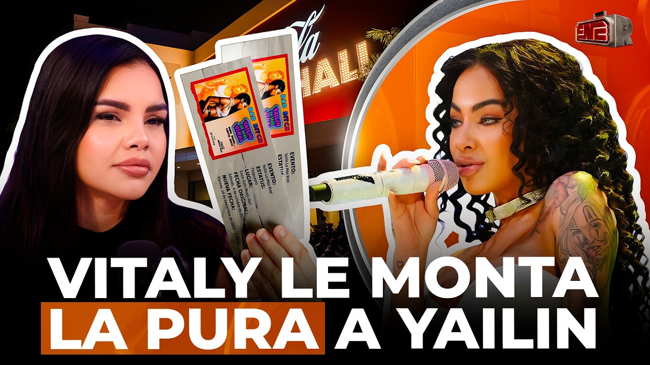 VITALY LE MONTA LA PURA A YAILIN TRAS ESCÁNDALO POR CONCIERTO EN PR