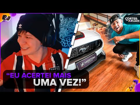 ARUAN REAGE: ESSE É MEU NOVO CARRO ❤️ (RENATO GARCIA) - Cortes do Aruan