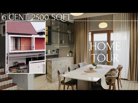 A 3BHK HOME with a swimming pool on the terrace 🏠 KERALA HOME DESIGN |HOME TOUR MALAYALAM 🪟