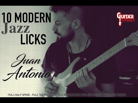 Juan Antonio - 10 Modern Jazz Licks