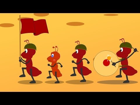 The ants go marching one by one song