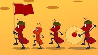 The ants go marching one by one song