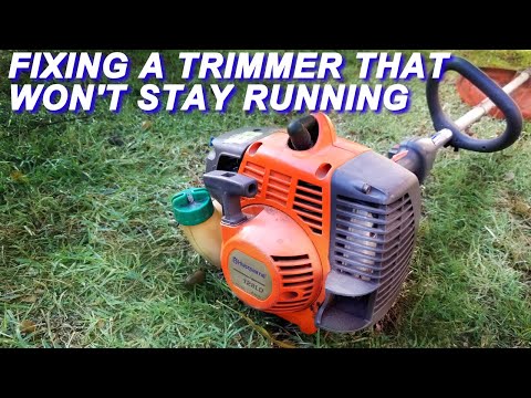 Fixing A Husqvarna Trimmer That Won't Stay Running