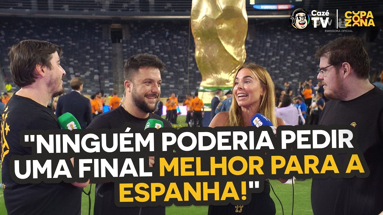 TODO MUNDO PAROU PRA FALAR COM ELA! JORNALISTA ESPANHOLA COMENTA A CONQUISTA! | COPAZONA